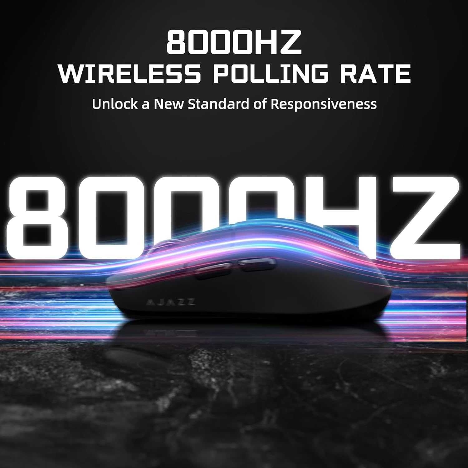 Миша AJAZZ AJ179 APEX Orange док-станція з екраном PAW3950 DPI 42K