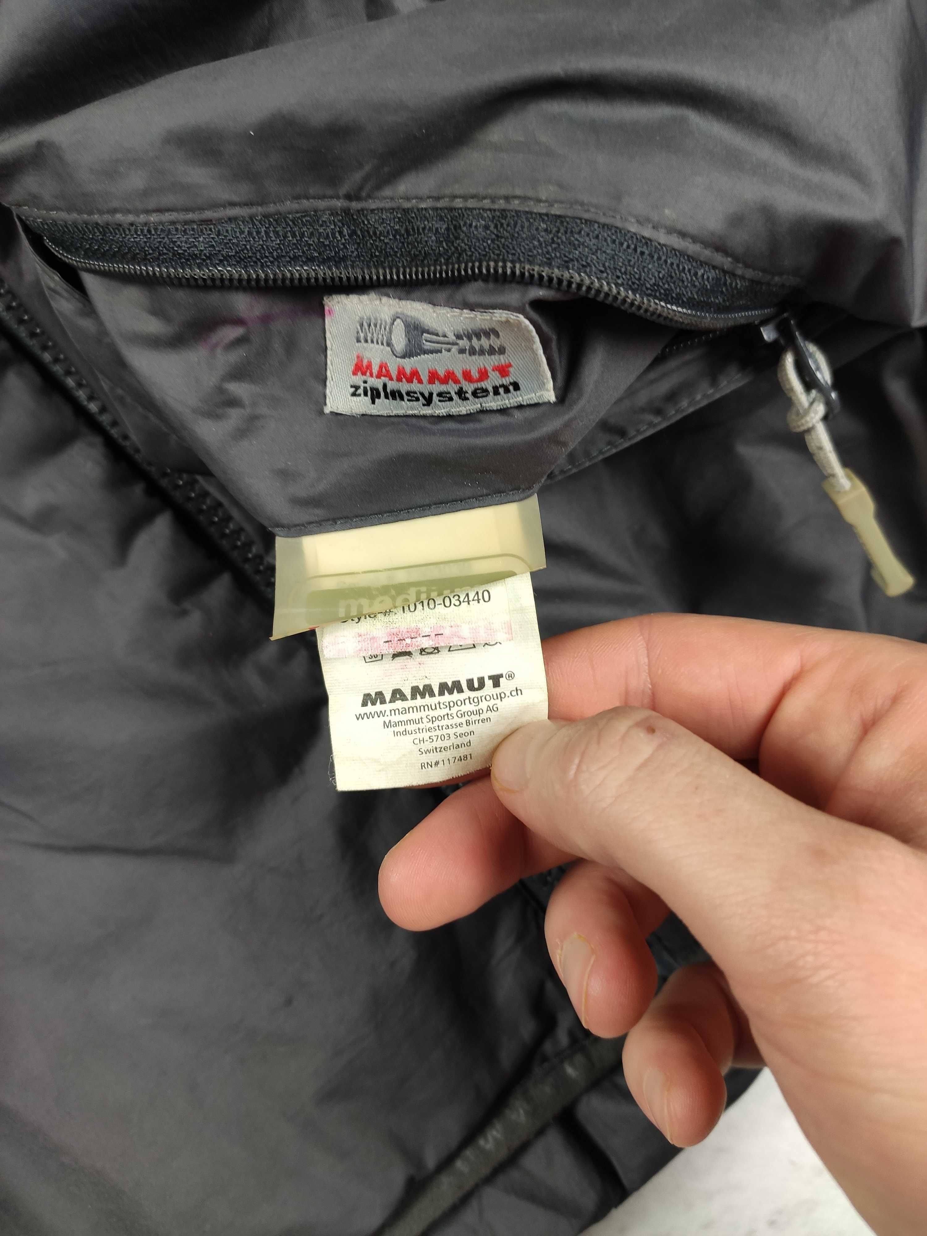 Kurtka pikowana Mammut damska szara r. M