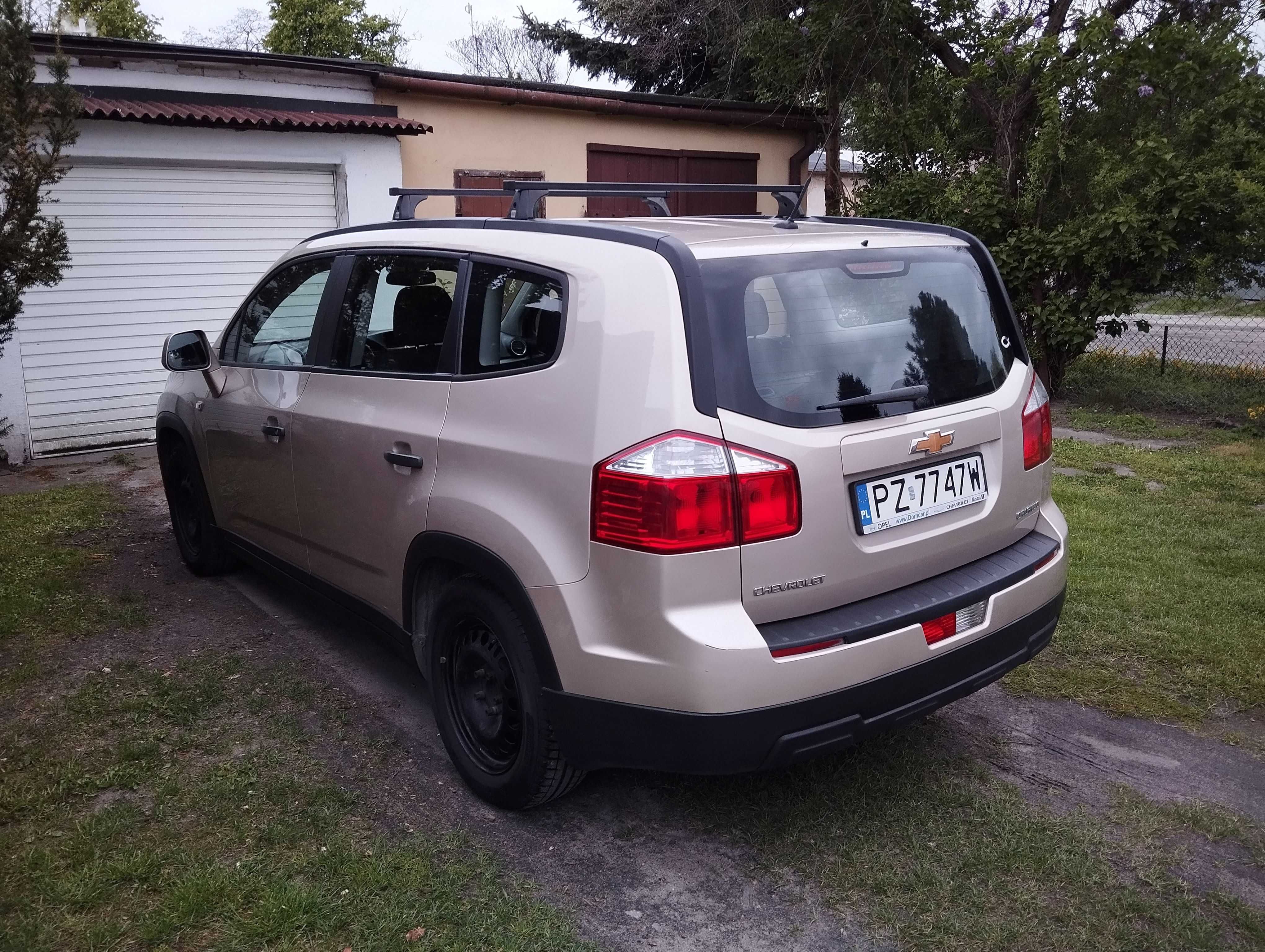 Chevrolet Orlando, 1,8 benzyna, 104 kW, 7 miejscowy, bezwypadkowy