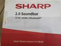 Soundbar SHARP HT-SB100 Czarny 2.0-kanałowy, HDMI CEC, bluetooth,
