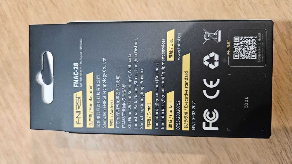 Тестер USB Fnirsi FNB58 Bluetooth version, FNAC-28 та інші