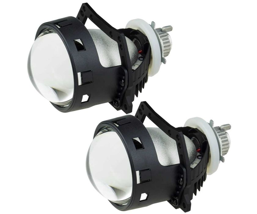Светодиодные линзы DriveX BiLED Evolution F1S 3,0″ 47/53W 6000K