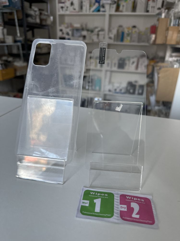 Szkło hartowane i etui 0,5mm do SAMSUNG M31s