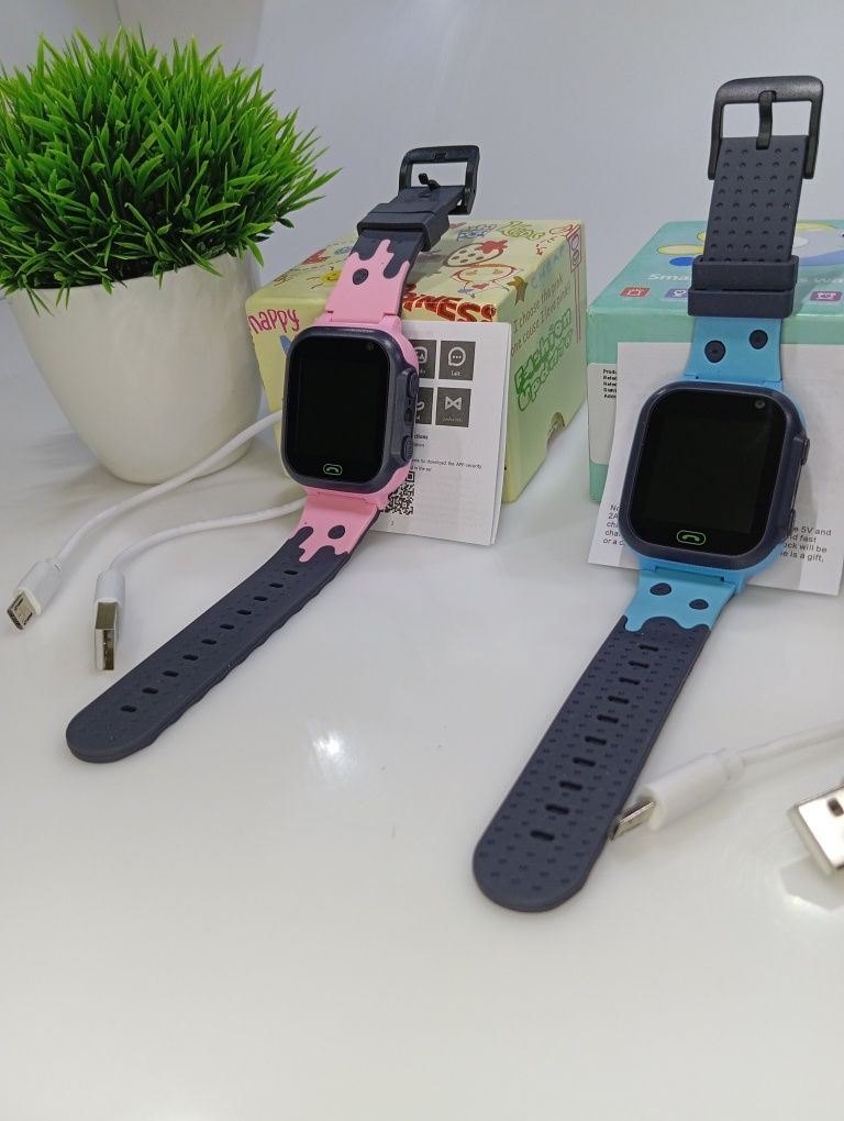 ‼️Дитячій смарт годинник Q12/Q15/Q19 Детские смарт часы Smart Watch‼️