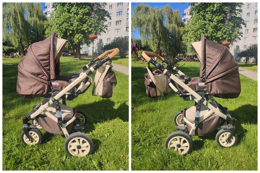 Детская коляска 2 в 1 Riko Bruno Ecco