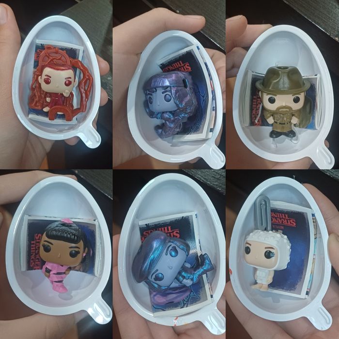 обмін kinder joy дивні дива stranger things funko pop