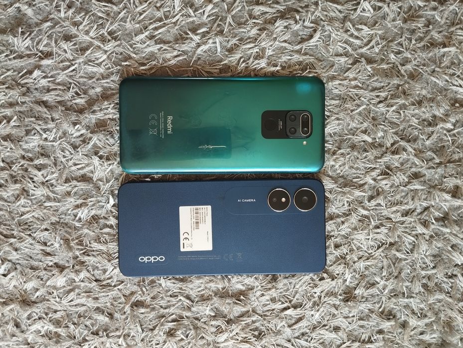 Xiaomi redmi note 9 oraz Oppo a 17
