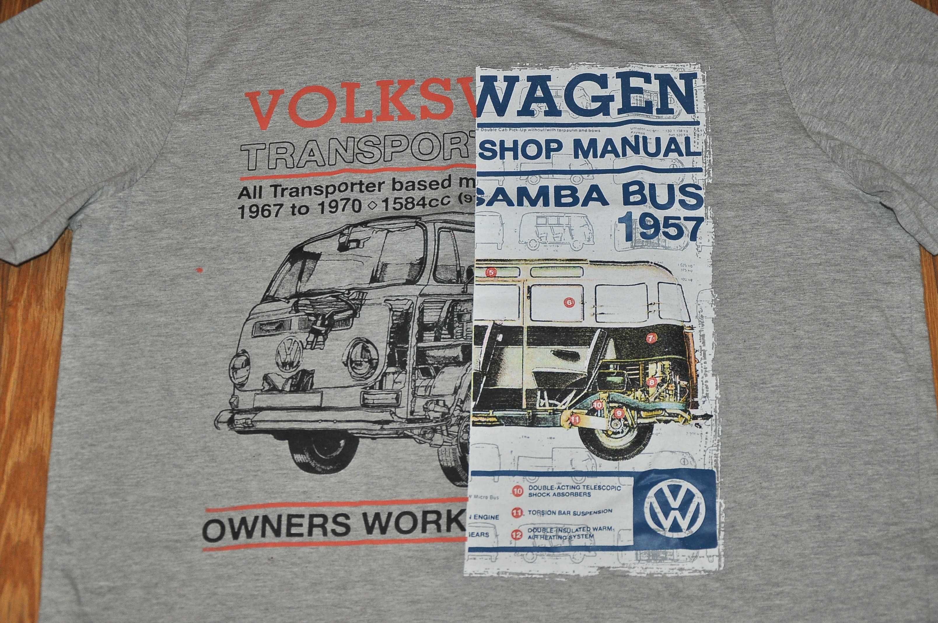 VOLKSWAGEN TRANSPORTER - Oficjalna koszulka rozm.XL