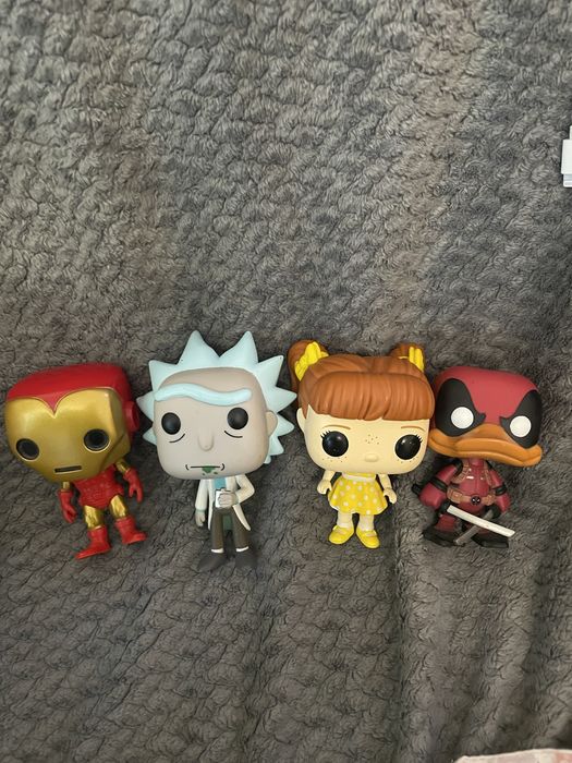Фигурка Funko Pop Puk и Морти,Marvel,Deadpool the Duck,Gabby.