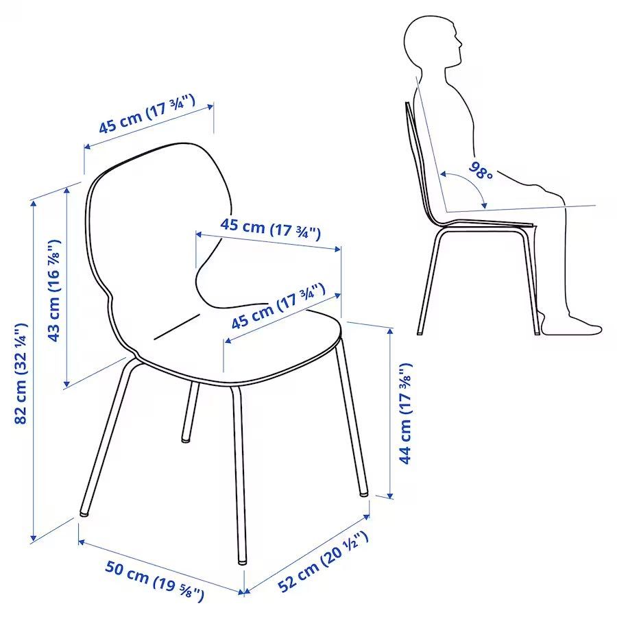 Cadeiras Mesa Jantar IKEA sigtrygg (x6)