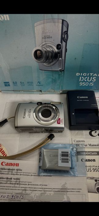 Canon ixus 950 is