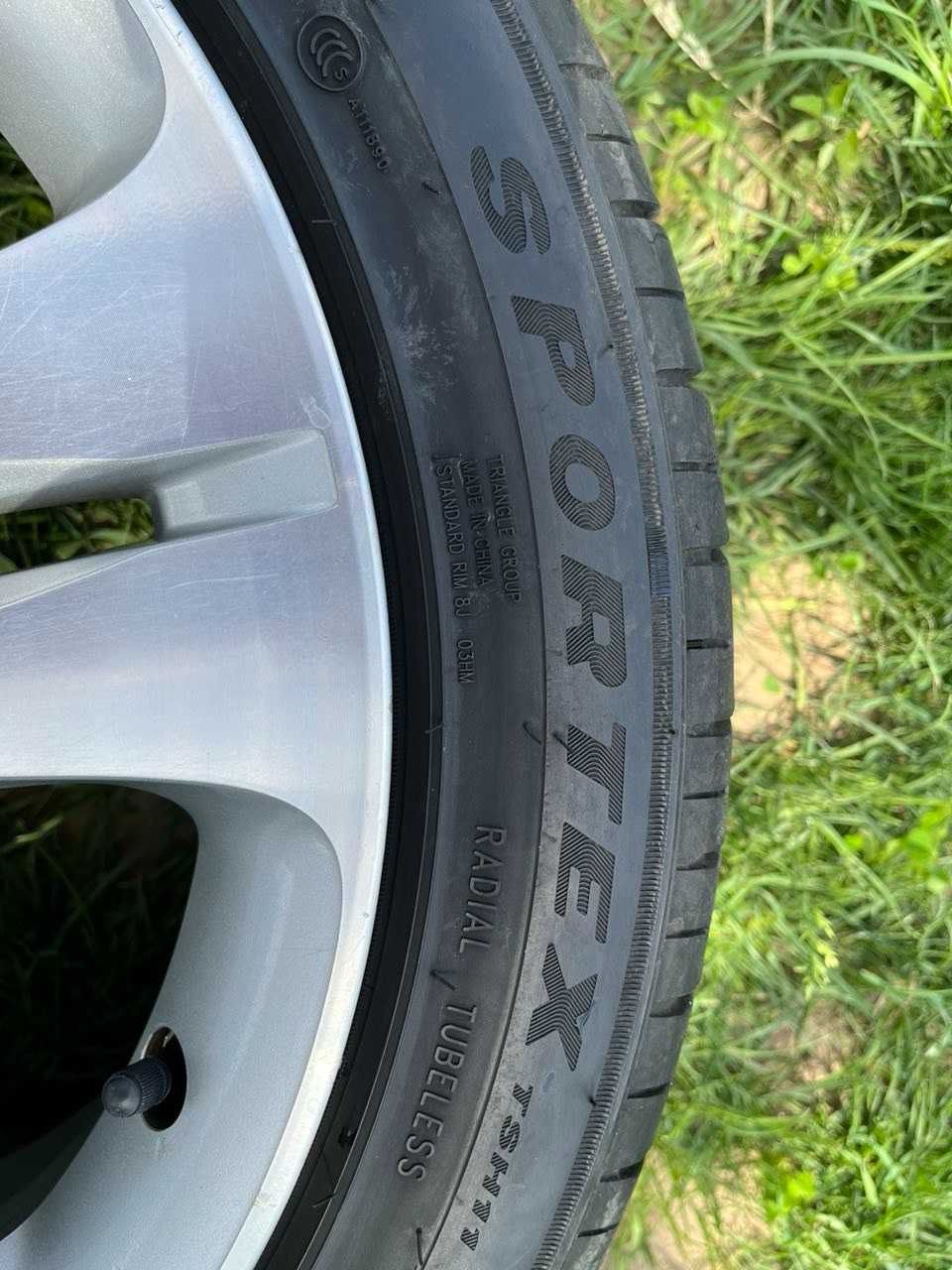Диски R18 з шинами Honda Accord VIII