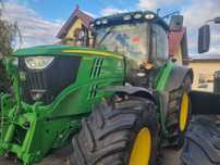 Ciągnik John Deere 6210R z tuzem