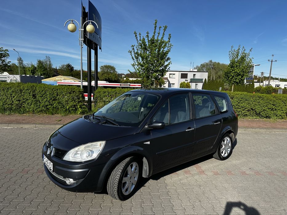RENAULT GRAND SCENIC 2.0 135KM benzyna+kola zimowe i relingi.Stan BDB.