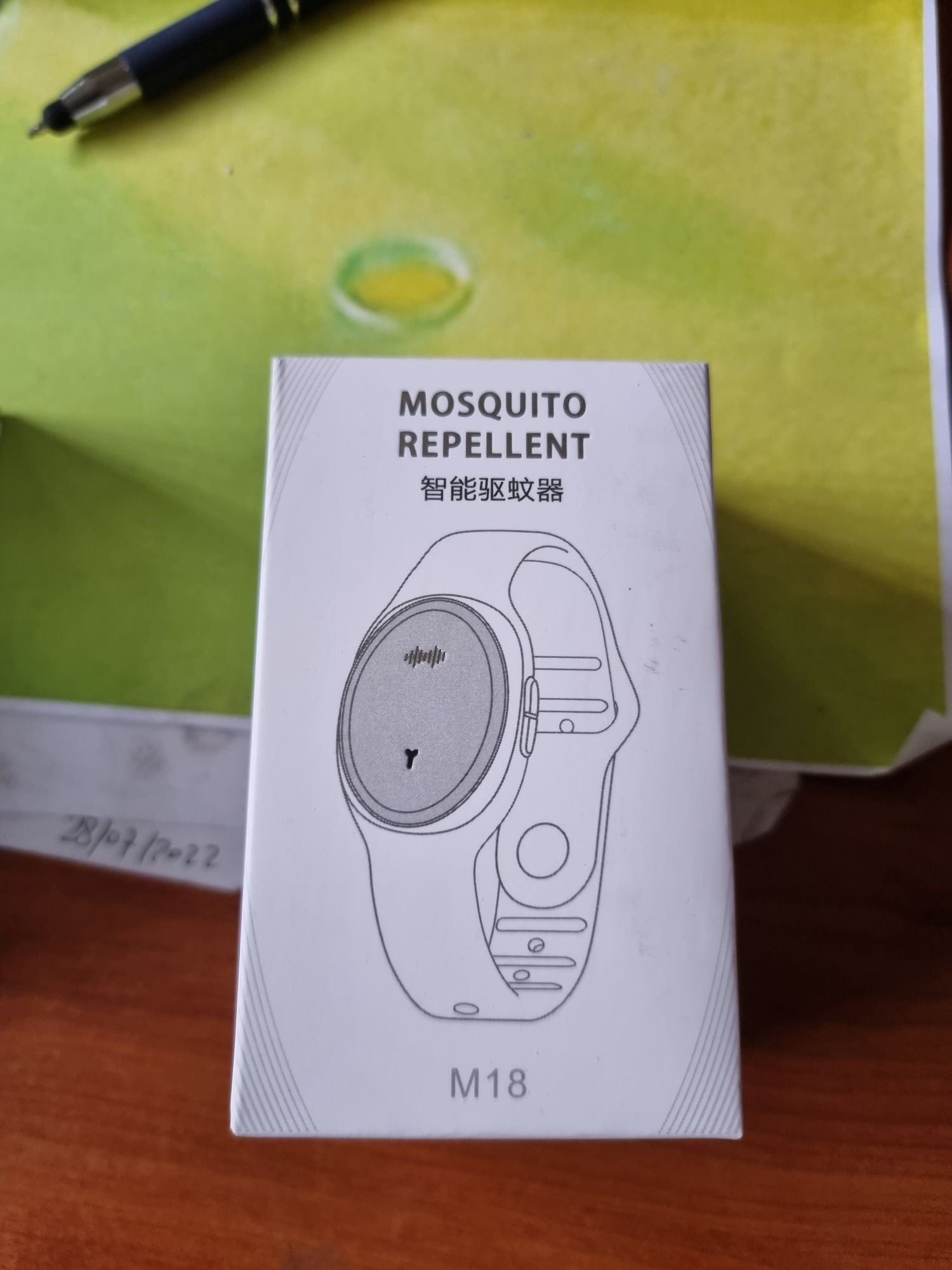 Vendo Pulseira Repelente de Mosquitos por Ultrassons Recarregável