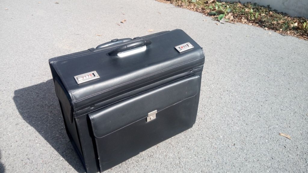 Kufer lotniczy pilota torba na zamki szyfrowe