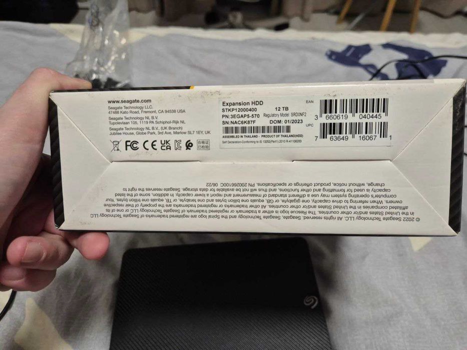 Жорсткий диск HDD Seagate Expansion 12 TB