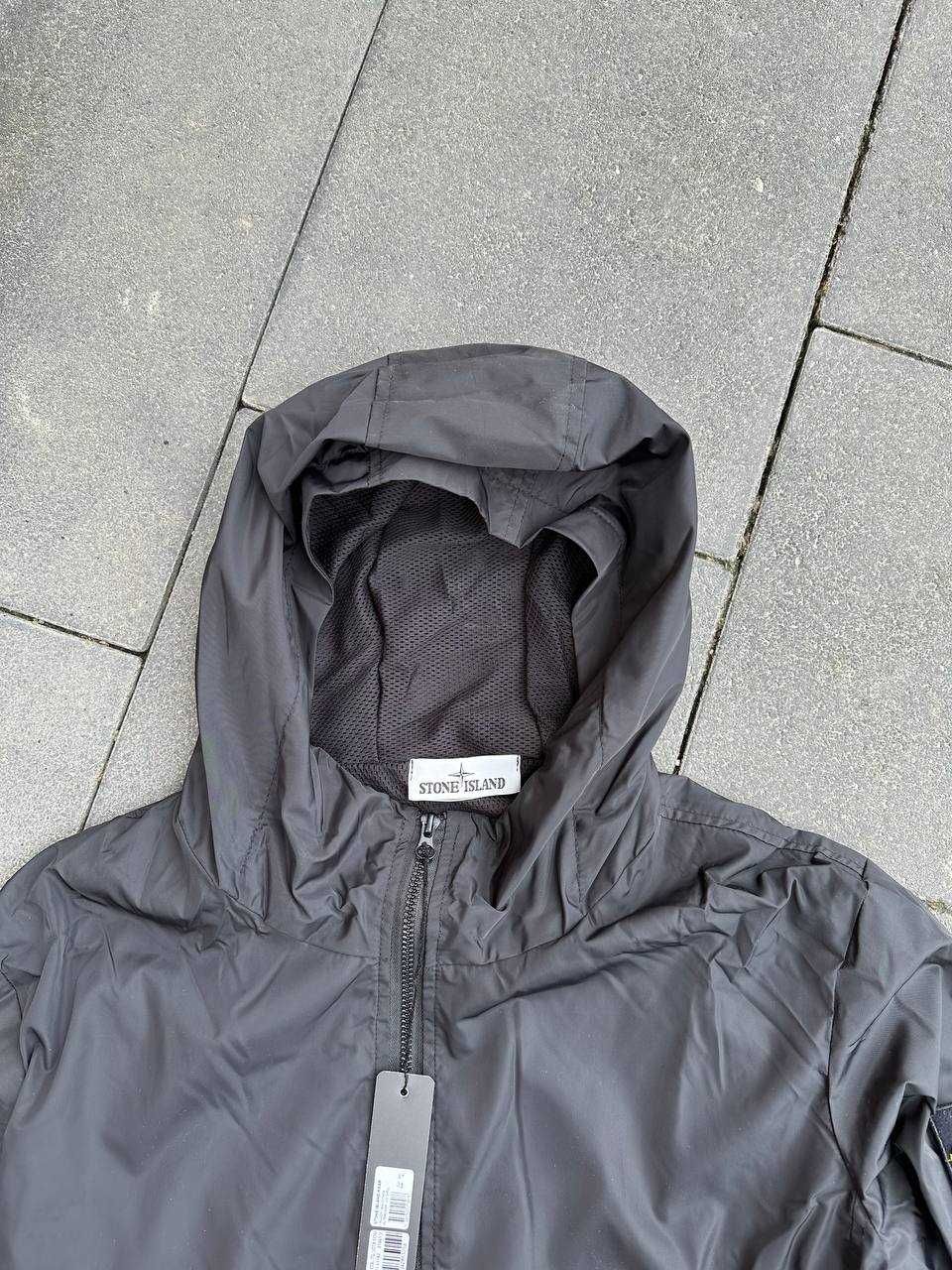 GoreTex Stone Island Вітровка чорна чоловіча