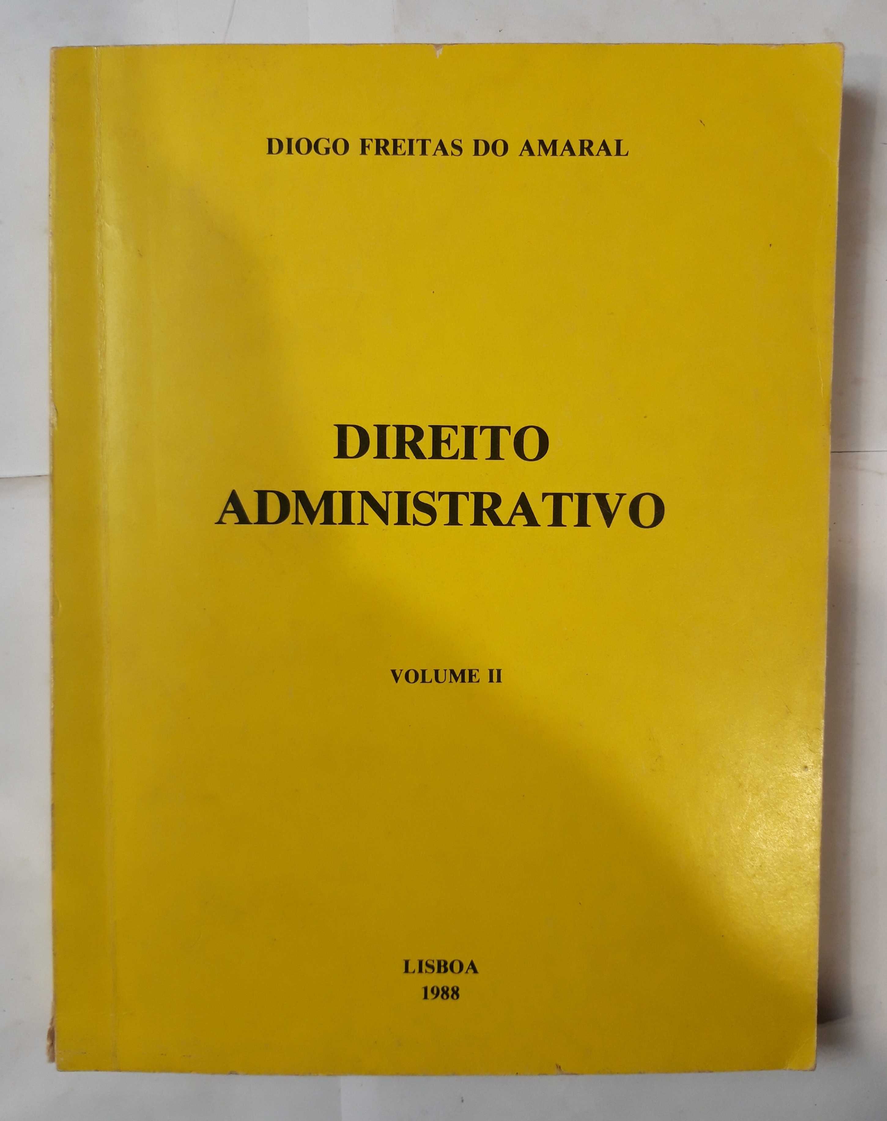 E1 - Livro - Diogo Freitas do Amaral - Direito Administrativo: Vol II