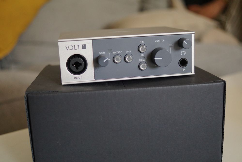 Interfejs Audio Volt 1 jak nowy z kartonem