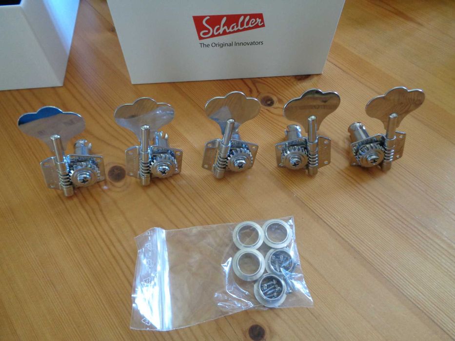Carrilhões (tuners) Schaller Bass BM Chrome