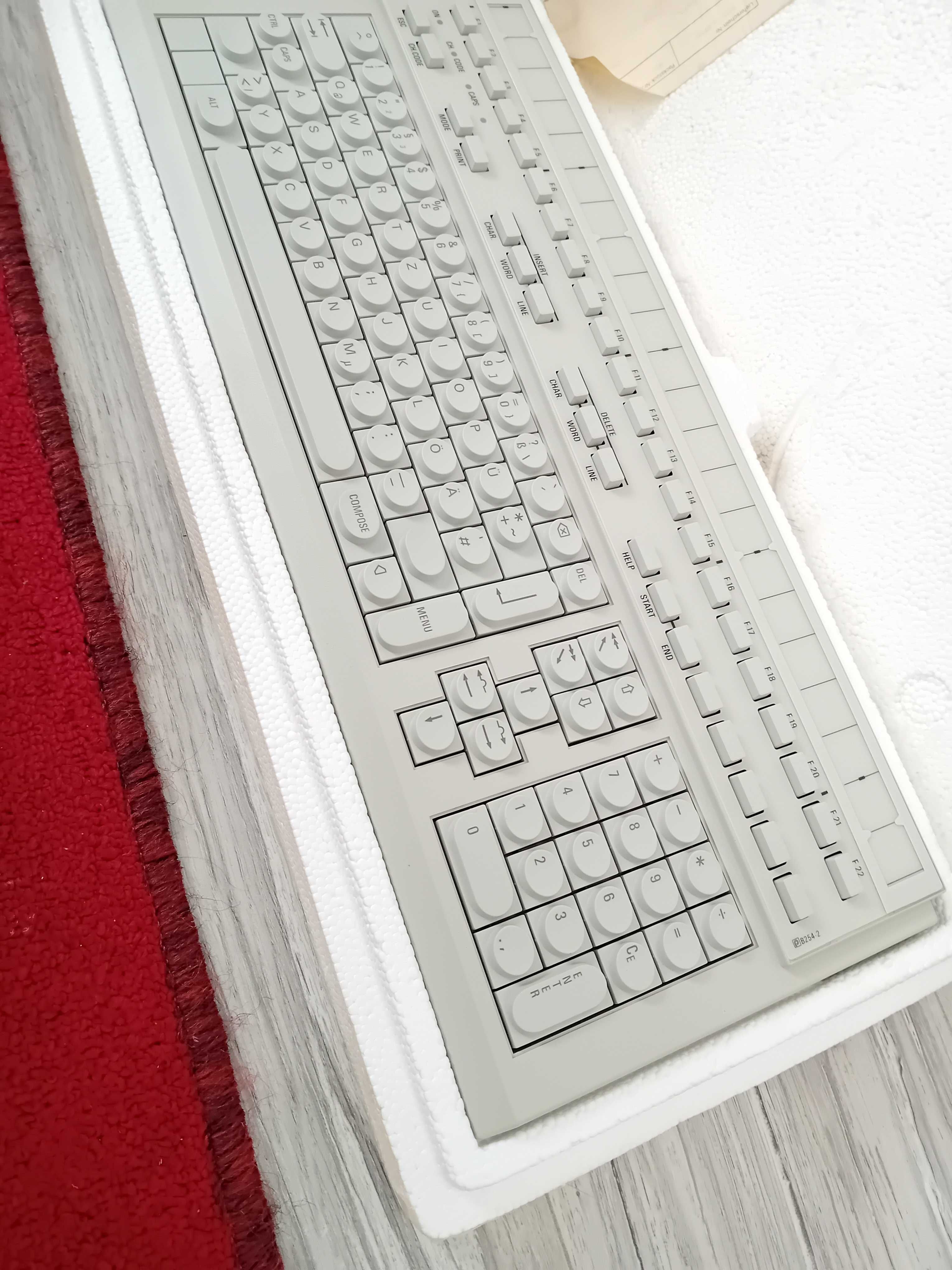 Unikat jedyna stan Nówka klawiatura siemens Nixdorf 94r retro pc