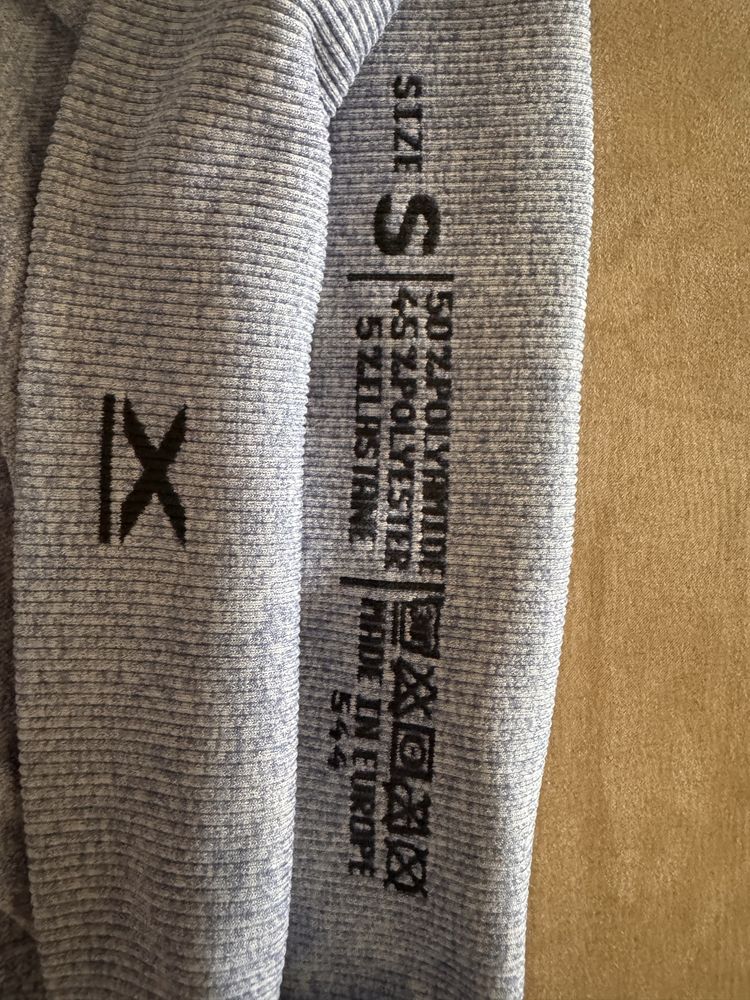 2 calças leggings s prozis cintura alta lilas cintura regular peach