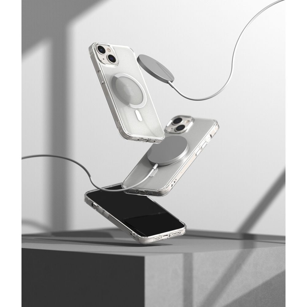 ringke fusion magnetic magsafe iphone 14 plus matte clear