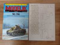 Su-76i Modelik model kartonowy zestaw