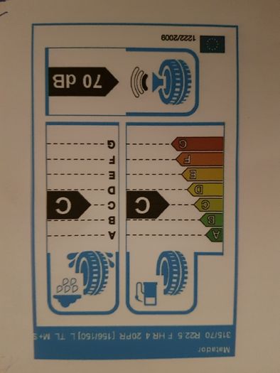 Opony MATADOR 315/70/R22.5 F HR 4 20PR