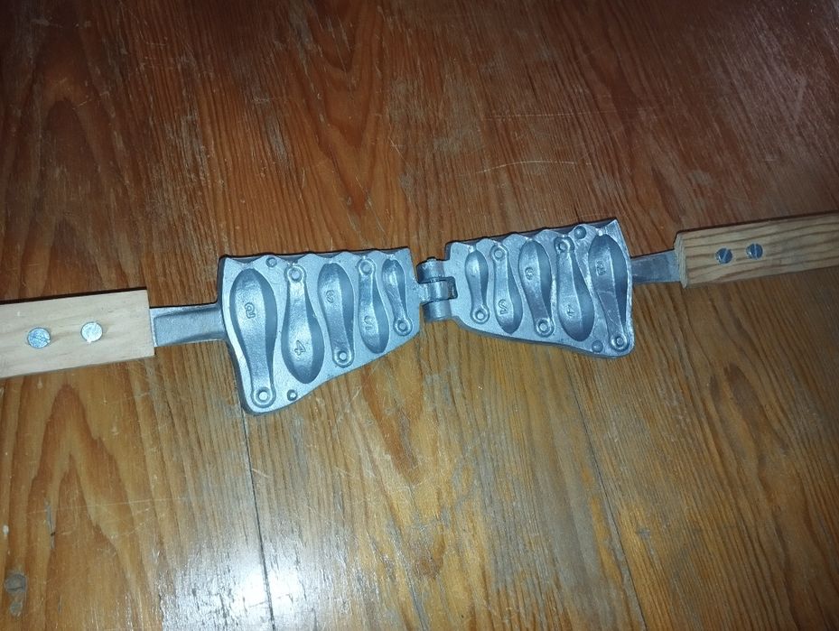 Molde chumbadas pesca