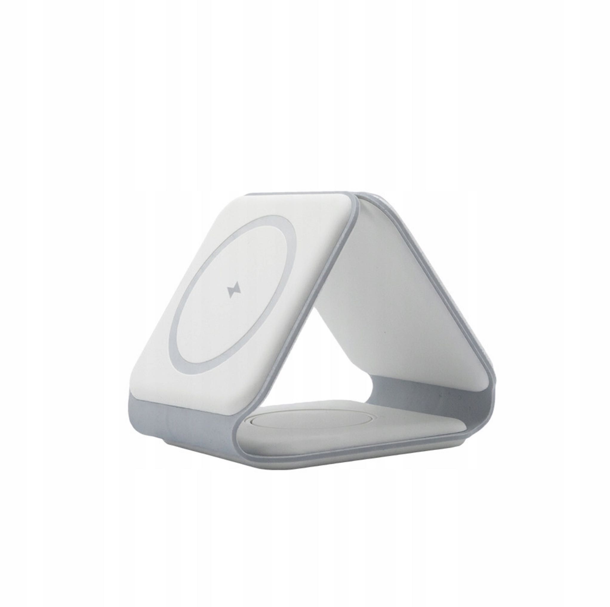 Ładowarka Indukcyjna MagSafe 15W Biała 3w1 iPhone Apple Watch AirPods