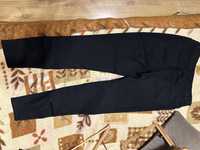Spodnie damskie czarne wąskie nogawki elastyczne  M/L