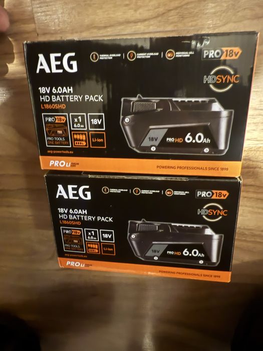 Akumulator bateria AEG 6.0AH nowa