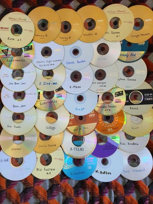CD диски для декору
