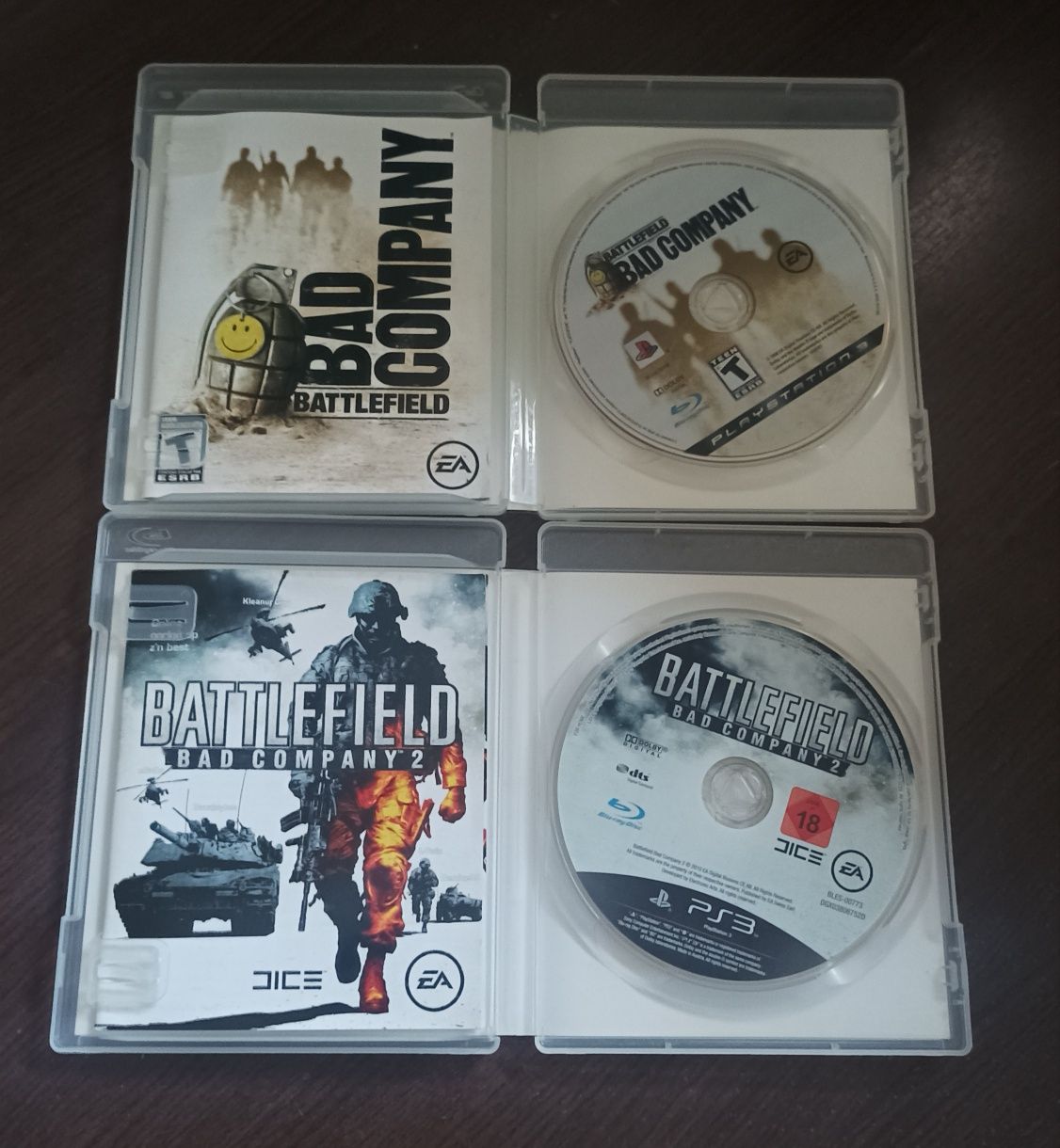 Battlefield Bad Company 1 i 2 PS3