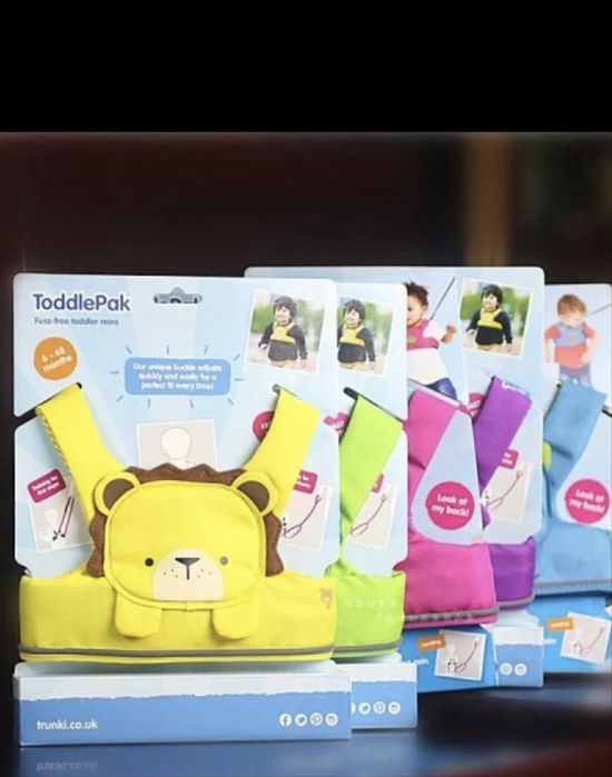Віжки ходунки дитячі Trunki вожжи