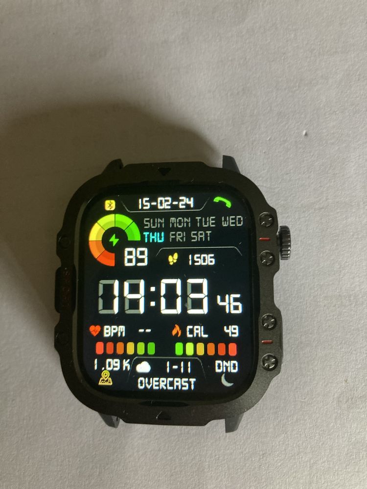 Smart Watch LIGE - Desportivo, Novo e Superior.