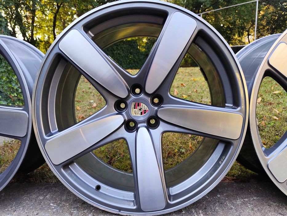 Porsche Macan Felgi 21 Przód 9Jx21 ET26 Tył 10Jx21 ET19 5x112