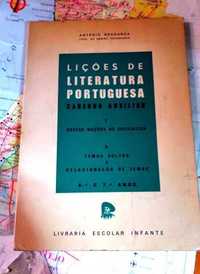 Livro: Lições de Literatura Portuguesa