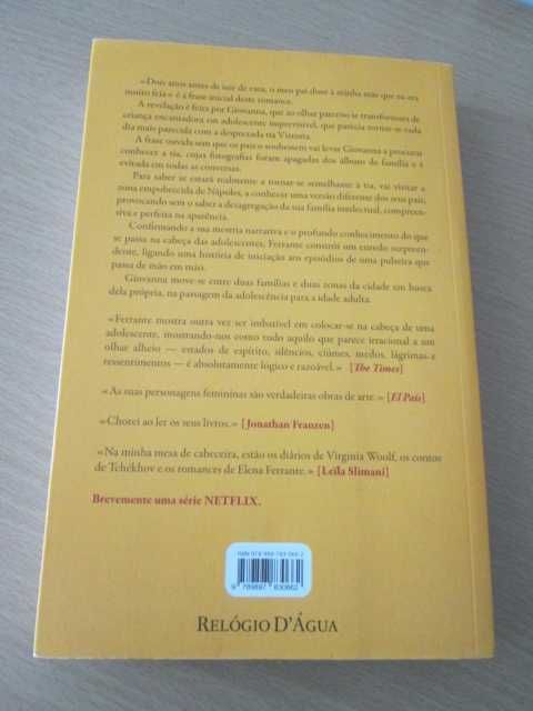 A Vida Mentirosa dos Adultos de Elena Ferrante (Oferta portes)