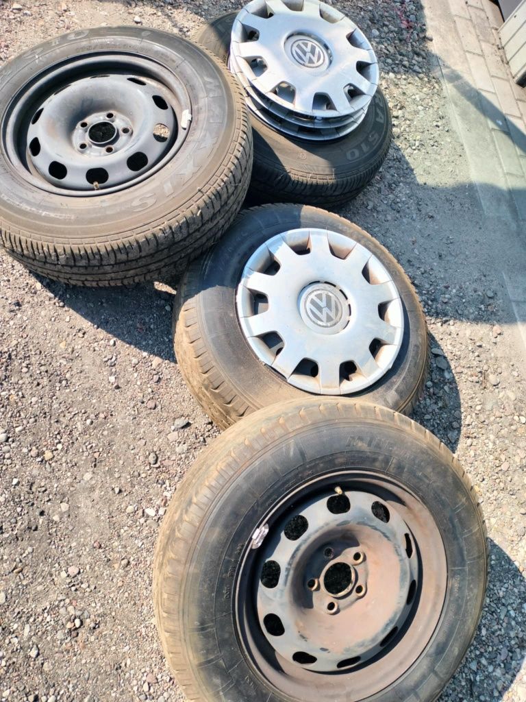Koła opony letnie 14 vw golf4 za darmo