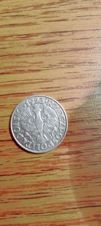 Moneta 50 groszowa z roku 1923