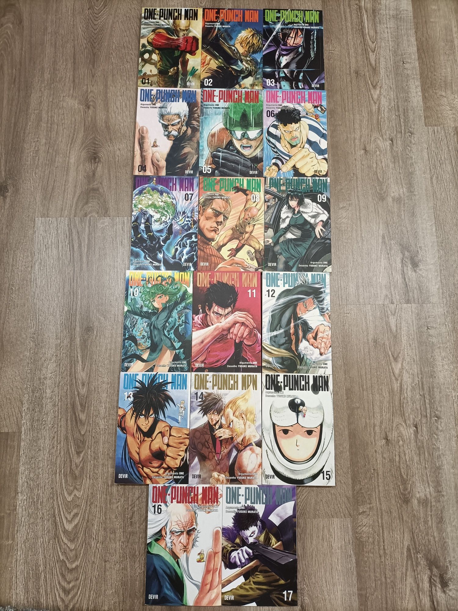 Manga de one punch man em português (1-17)