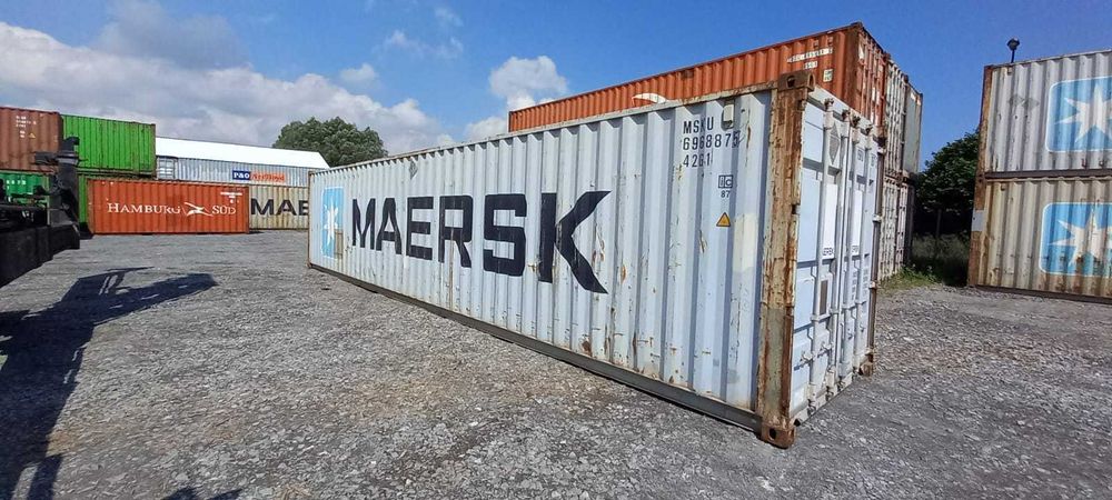 Kontener używany 40 DC z Niemiec