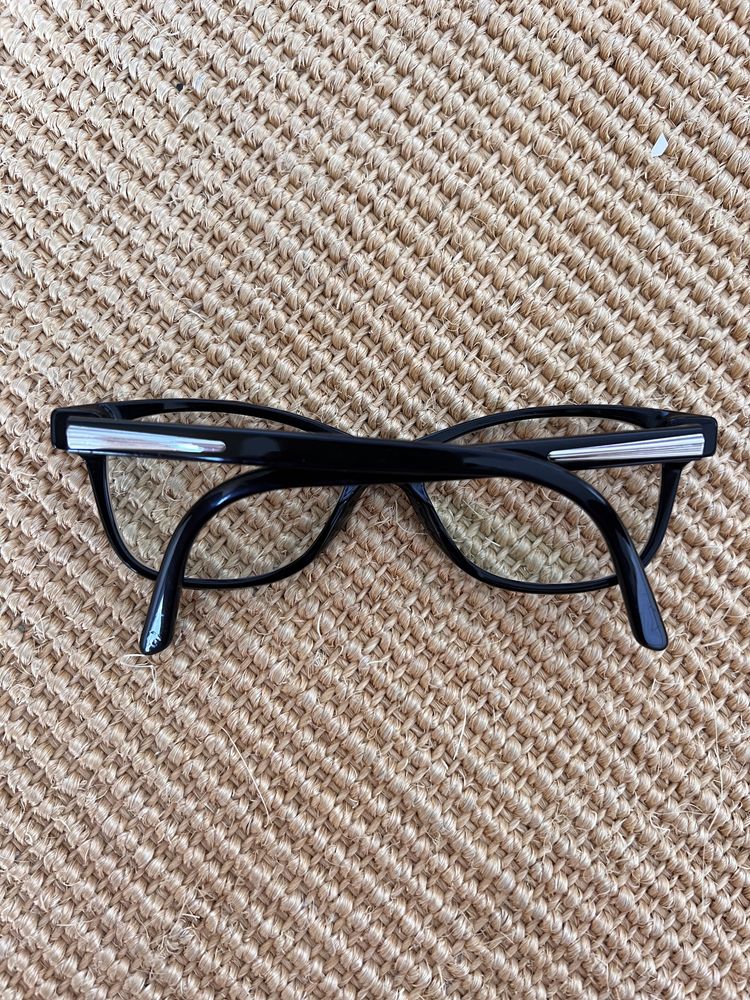 Versace oprawki okulary korekcyjne czarne etui