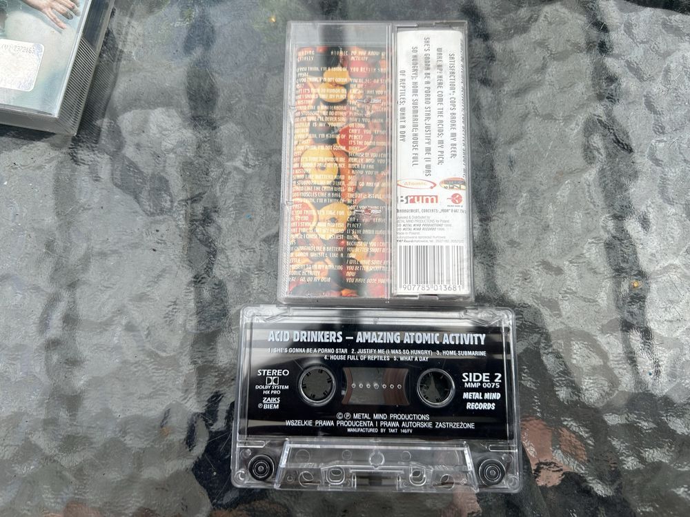 Acid Drinkers - Amazing Atomic Activity 1999 kaseta