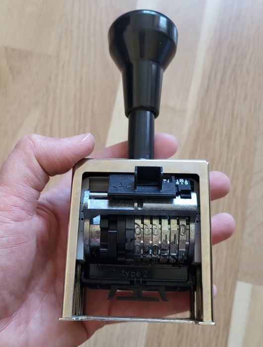 Штамп, печать REINER B6