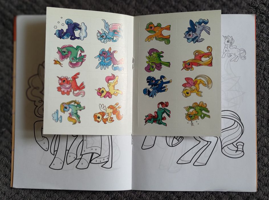 Kraina Kucyków Kolorowanka dla dzieci