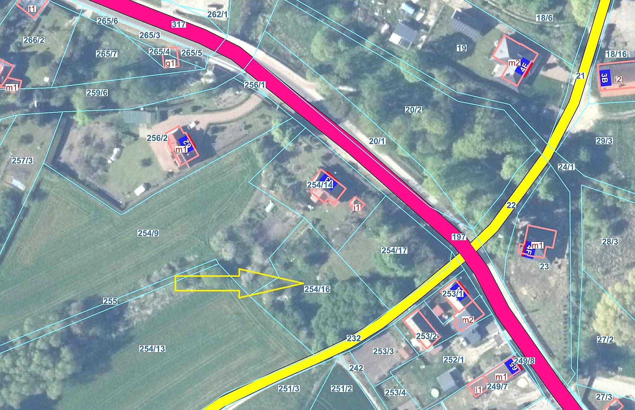 Działka w Chwarszczanach o powierzchni 1687m2